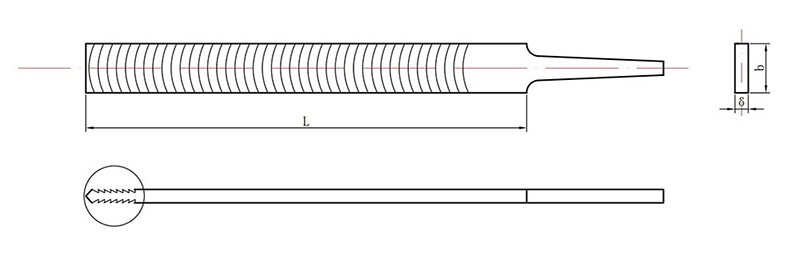 Hand Aluminium File